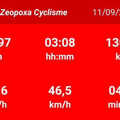 Castaneda - Santiago de Compostela : 45,970 km