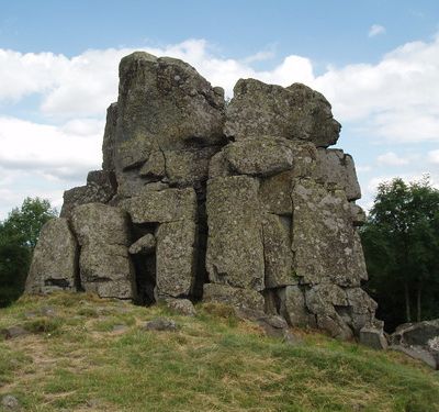 La roche romaine...