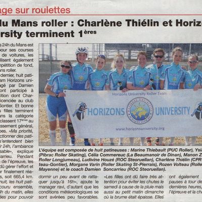 Charlène  et HURT dans le Haut Anjou