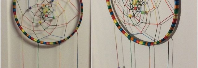 Rainbow Dreamcatcher,  mon attrape-rêves arc en ciel 