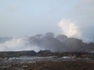 tempête en Bretagne - janvier 2014