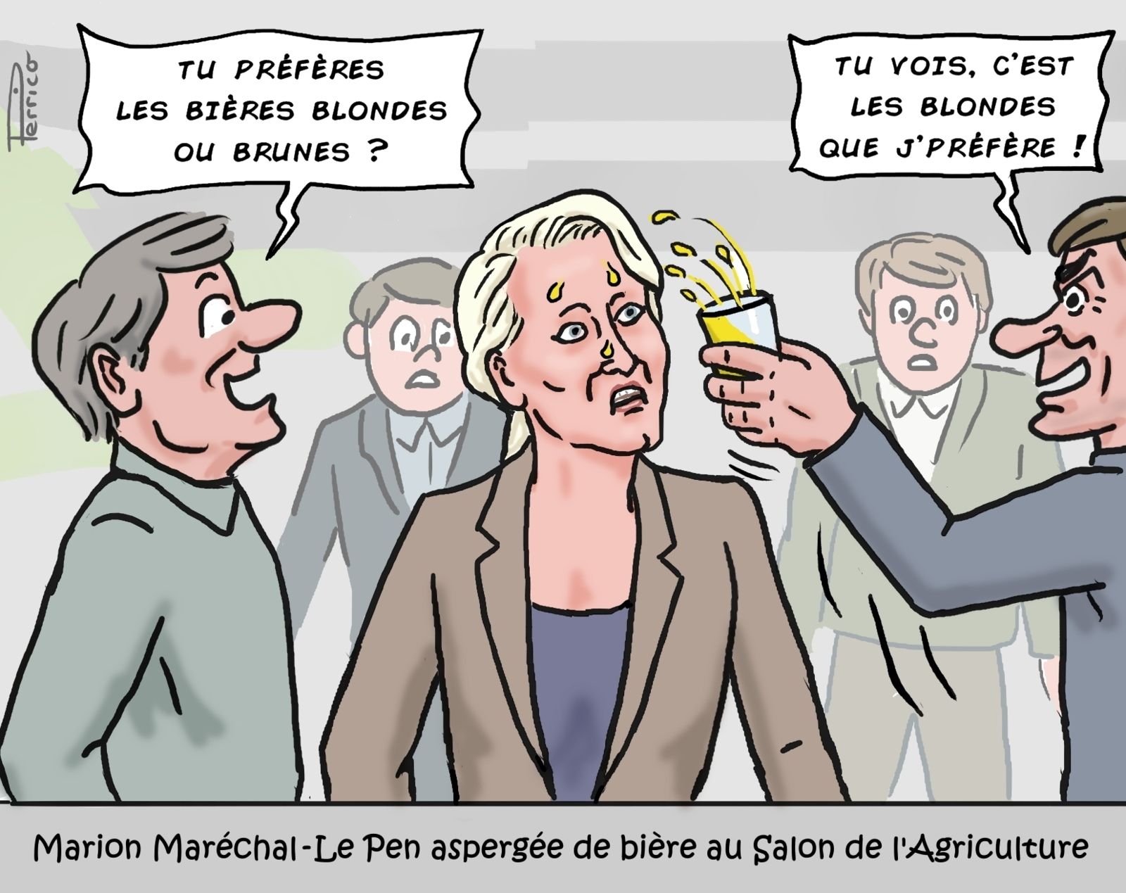Marion Maréchal-Le Pen, Salon de l'agriculture