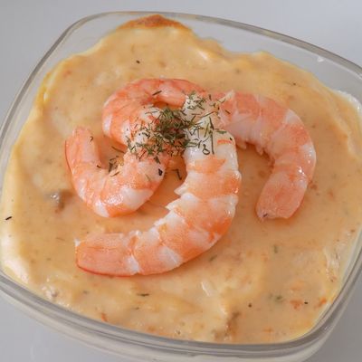 Terrine de saumon et crevettes dukan