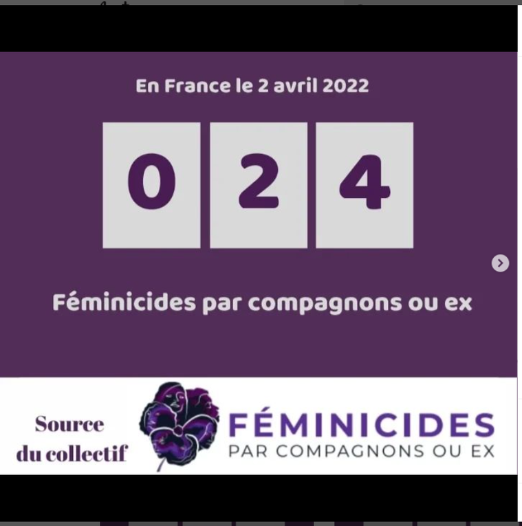 31 EME FEMINICIDES  DEPUIS  LE  DEBUT DE   L ANNEE 2022