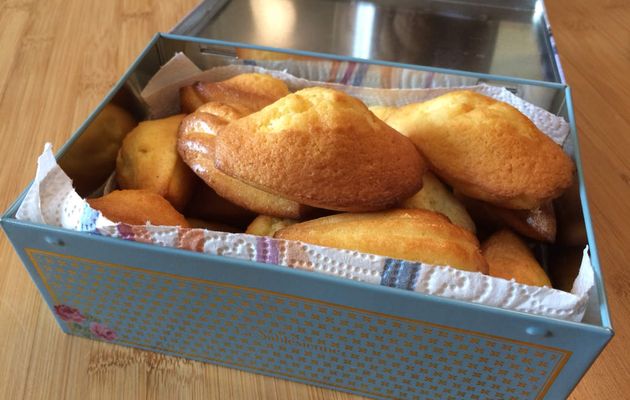 Madeleines à la fleur d'oranger 