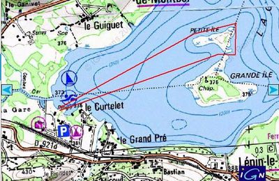 Competition eau Libre : Lepin : Lac d'Aiguebelette