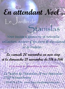 Le jardin de Stanislas-Wissembourg -ouvert ce Week end