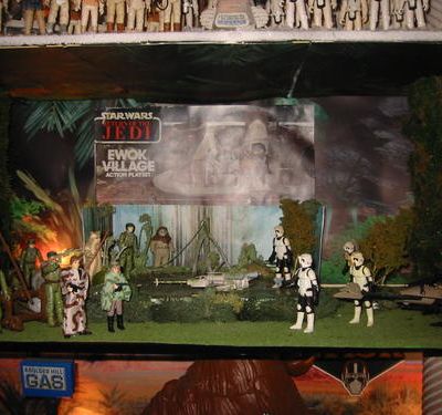 Diorama Endore et Dagobah 2 en 1