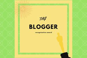 TAG du mois d'Août - Blogger recognisation award