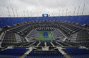 El Mundo - US Open - Ennuyés par la pluie...