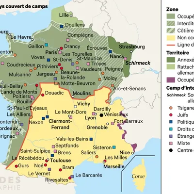 1940, la France couverte de camps 