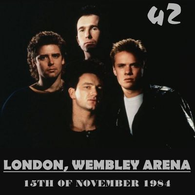 U2 -Unforgettable Fire Tour -15/11/1984 Londres Angleterre- Wembley Arena 