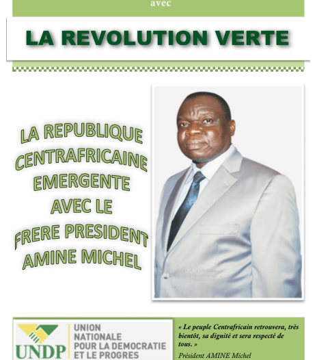 La campagne RCA 2015 : Michel AMINE parle aux centrafricains de son projet pour la RCA