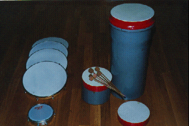 Instruments à percussion peau