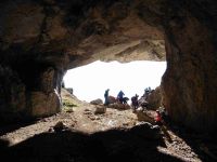 La grotte de la Balme à Colon où ont été trouvés des ossements d'ours des cavernes.