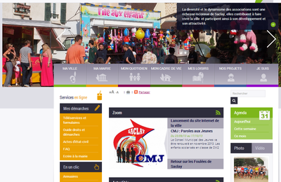 La mairie a mis en ligne son nouveau site.