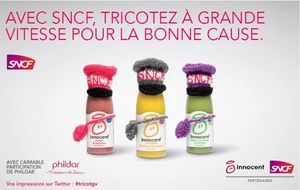 Avec SNCF et Innocent, tricotez à grande vitesse !