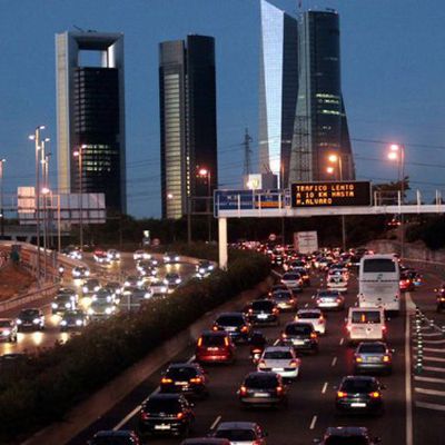 Embouteillage monstre à Madrid