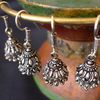 Boucles d'oreilles ethniques du Rajasthan (Inde)