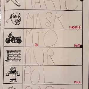 Les Essais D Ecriture De Mots Gs Lutins De Maternelle
