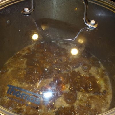 Civet de marcassin ou sanglier façon carbonnade 