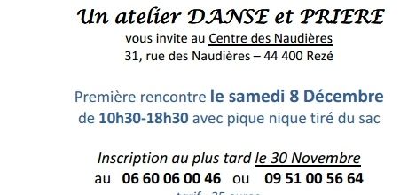 Deux propositions... "Sens"... et "Danse &amp; prière"
