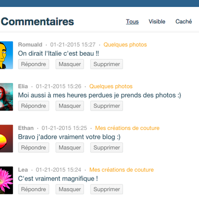 Répondre aux commentaires dans votre administration, c’est désormais possible ! 