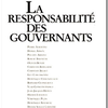 La responsabilité des gouvernants Pouvoirs n°92 - janvier 2000 - 240 pages