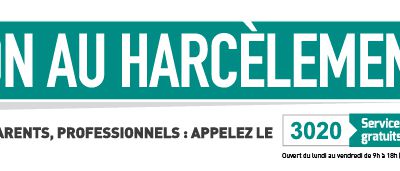 1ère journée nationale "NON AU HARCELEMENT" jeudi 5 novembre