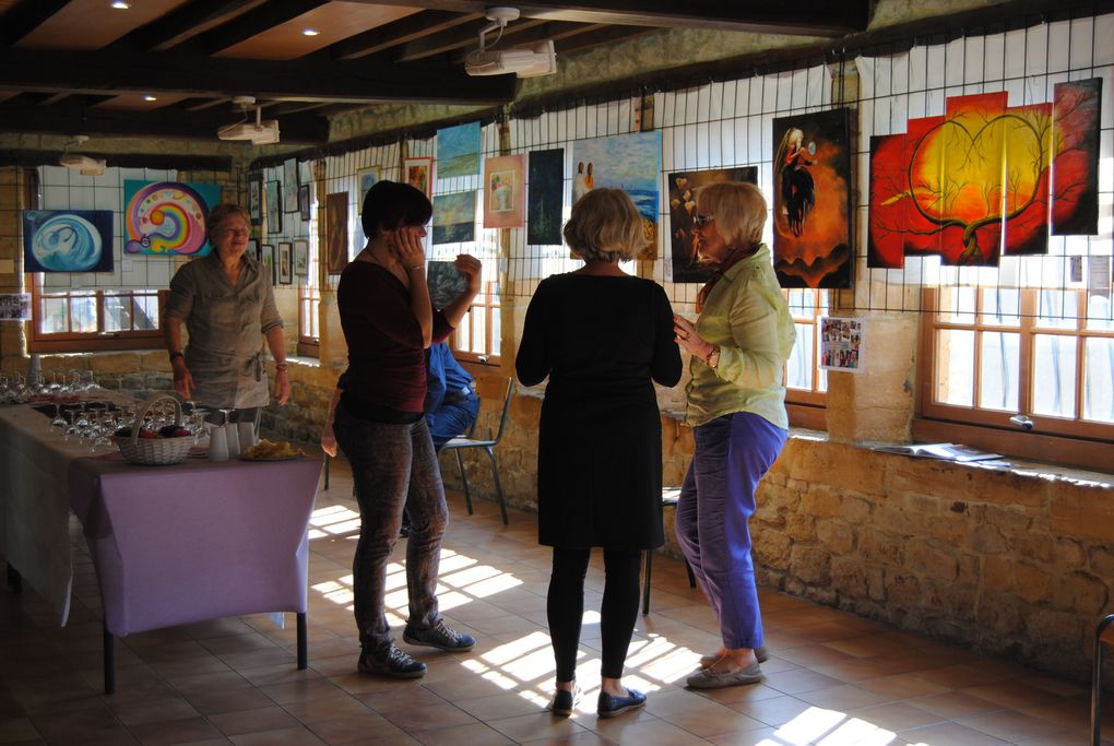 Les artistes de l'atelier de flo années 2013-2014