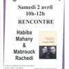 Habiba Mahany et Mabrouck Rachedi