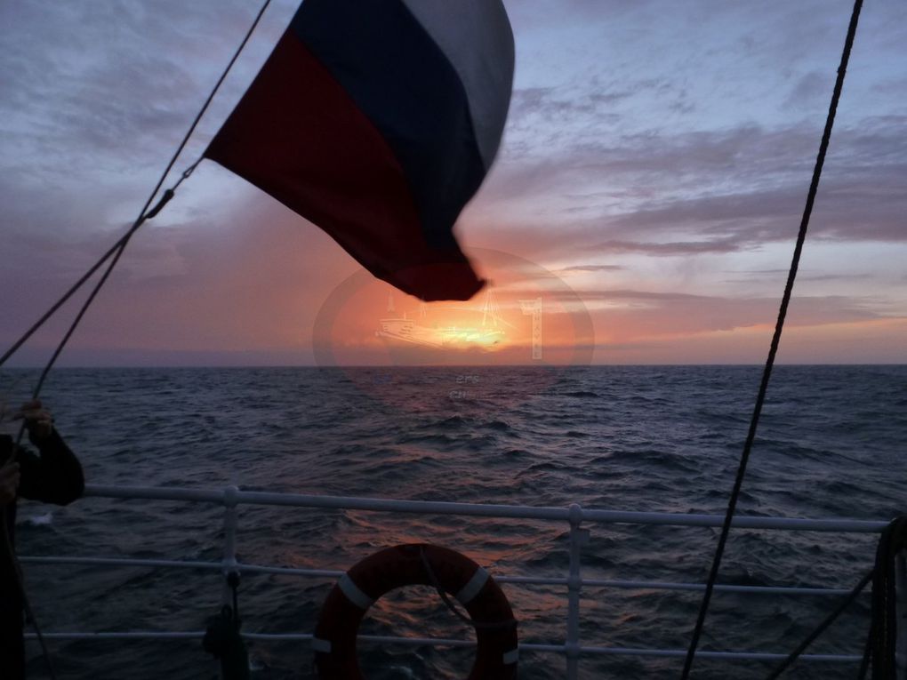 Embarquement à bord du Kruzenshtern du 27 mai au 10 juin 2014.