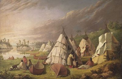 Le pays des Ancêtres (mythe amérindien, version iroquoise)