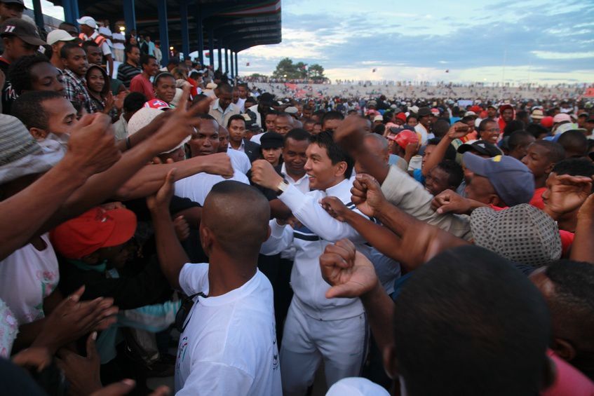 Inauguration du Kianja (Stade) Makis de Madagascar, à Andohatapenaka, par le Président Andry Rajoelina. 5ème partie. Photos: Harilala Randrianarison