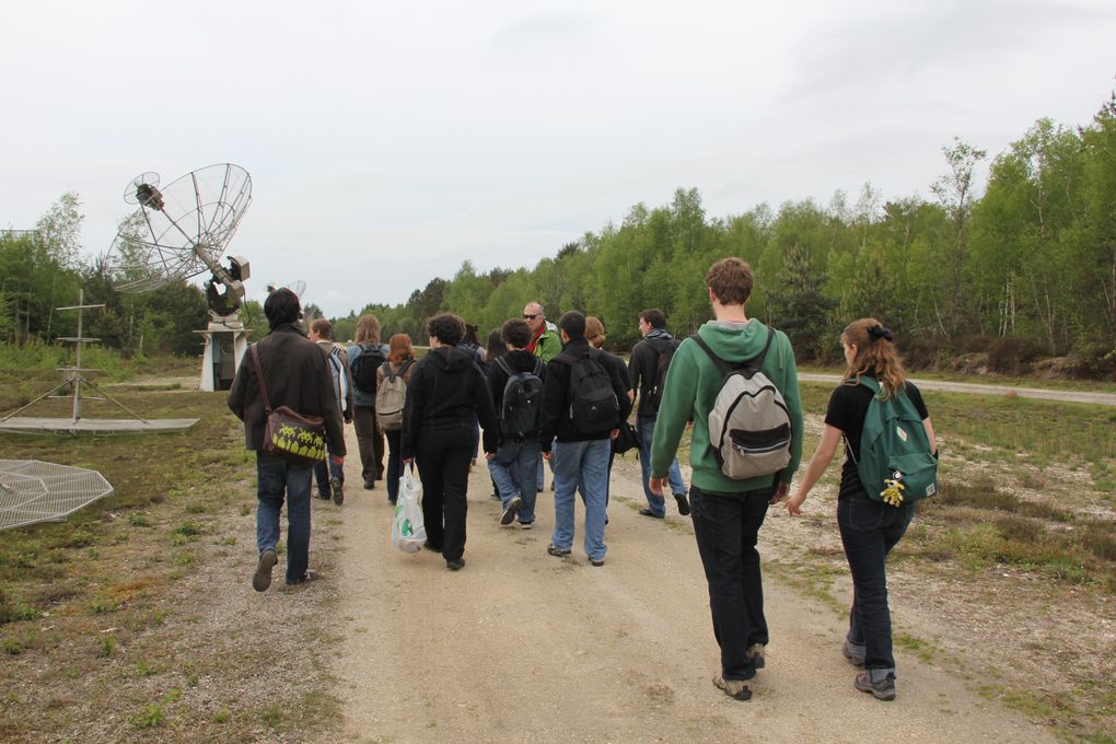 Sortie au radiotélescope de Nancay, le 19 Mai 2012.