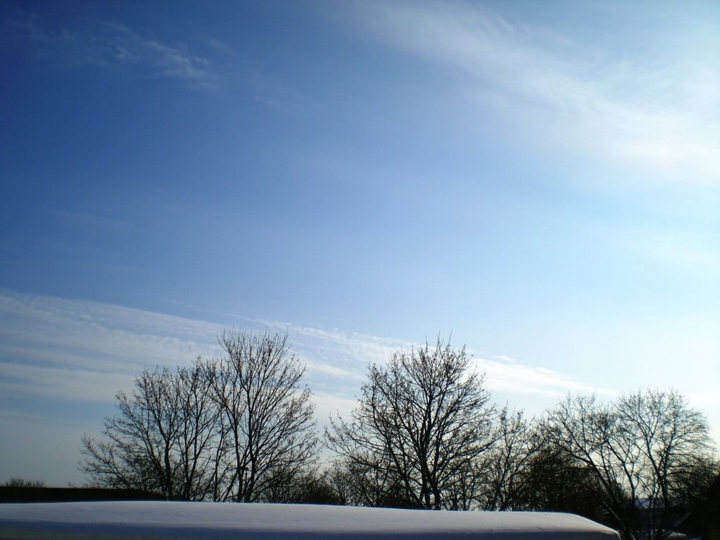 les photos un peu partout où je me ballade, de la vue de ma chambre à des paysages plus lointain ...