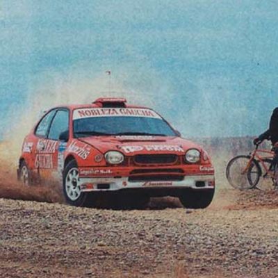 Inicios del rally de Luis Pérez Companc
