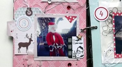 December Daily : jour 3 à 6 +  1carte