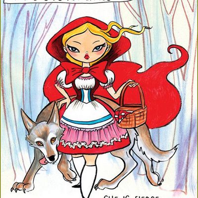 Le petit chaperon rouge en illustration -   Daisy Church