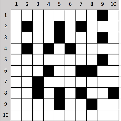 Grille de mots croisés N° 11