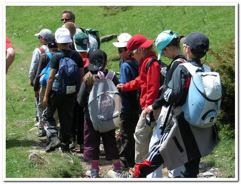 Randonnée avec les enfants de l'école des Gachots de Léguevin