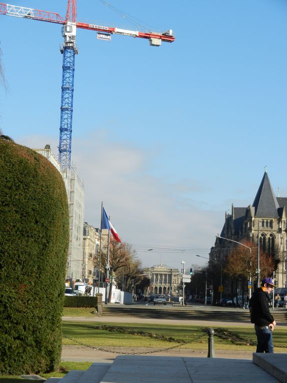 Institutions Européennes, Place Broglie, Quartier de la foire, Jardin des deux rives. Place de la République.