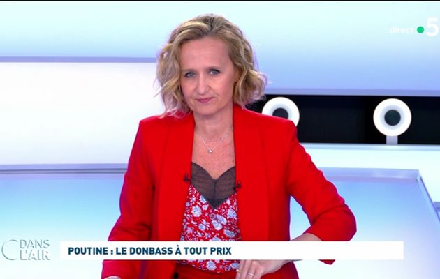 Caroline Roux C Dans l'Air France 5 le 19.04.2022