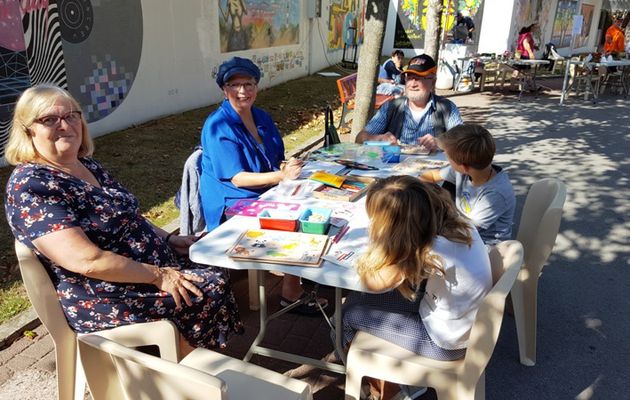 '' ARTS ET DIVERTISSEMENTS ''...C’ÉTAIT LE THÈME DU RENDEZ-VOUS ...DES AMIS DU SQUARE DUFFIT, CE SAMEDI !