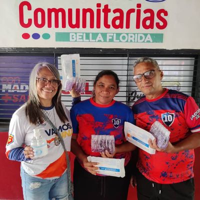 CRG de Carabobo y fundaciones donan insumos de bioseguridad al CDC de Bella Florida en Valencia