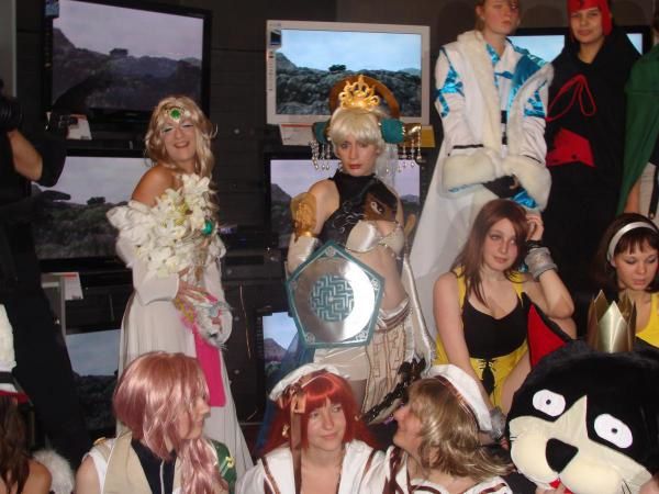 Concours de cosplay de la fnac des Champs-Elysée.