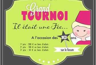 Tournoi de la Fée du Scrap - 1er Tour