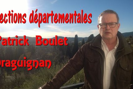 Elections départementales : Message de M. BOULET