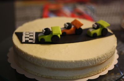 Entremet pommes, vanille et sa douceur caramel au beurre salé