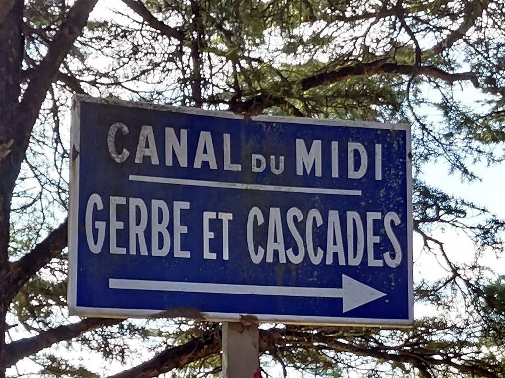 Randonnée canal du midi avec Jacqueline : 4 L'abbaye Ste Scholastique et le lac de St Ferréol